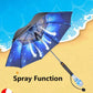 Sun Umbrella with Fan and Mister