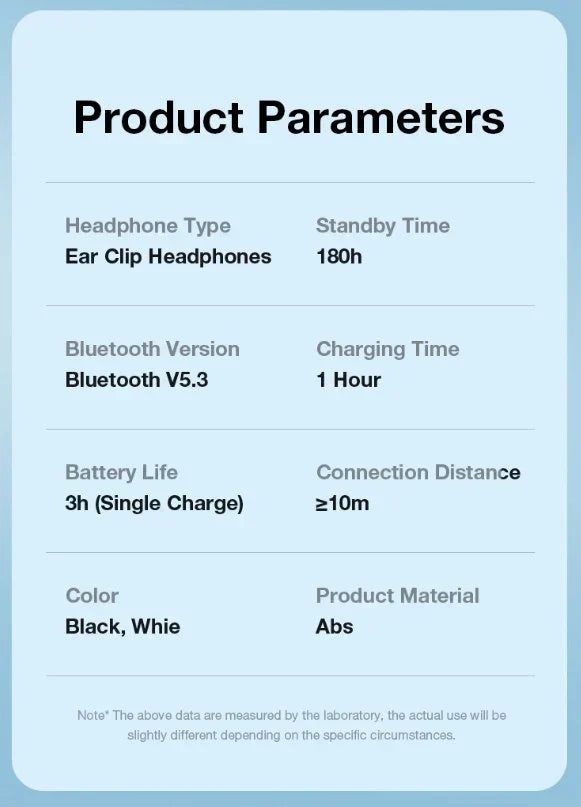 Bone Conduction Headphones ( UAE Delivery Time: 1-3 Days )