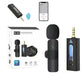 Smart Wireless Lavalier Microphone  ( UAE Delivery Time: 1-3 Days )